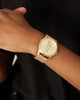 Carre Tourbillion Watch Gold