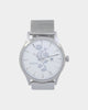 Carre Tourbillion Watch Silver