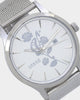 Carre Tourbillion Watch Silver