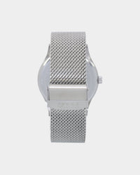 Carre Tourbillion Watch Silver