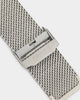 Carre Tourbillion Watch Silver