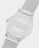 Carre Tourbillion Watch Silver