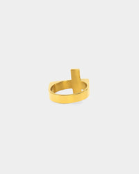 NXS Cross Ring Gold