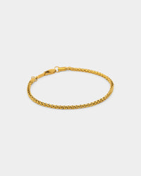 NXS Wheat Bracelet Gold