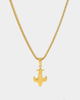 NXS Fleur Pendant Gold