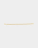NXS Flat Faced Curb Bracelet Gold