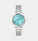 Guess Mainline Women's Luna Watch Silver/Aqua Blue