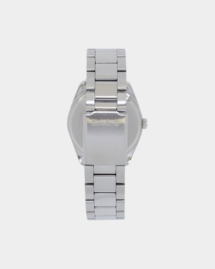 Casio MTP1302PD-2A2 Watch Silver/Turquoise