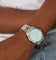 Casio MTP1302PD-2A2 Watch Silver/Turquoise