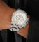 Guess Mainline Baron Silver Watch Silver