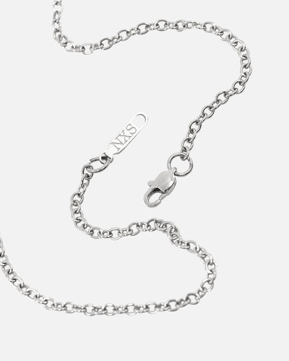 NXS Gladiator Chain White Gold
