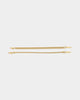 NXS Cuban Rope Bracelet Set Gold