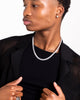 NXS Iced Baguette Chain Iced White Gold