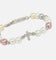 NXS Coloured Cross Pearl Bracelet Multi/White