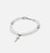 NXS Dagger Pearl Bracelet White Gold/Blue