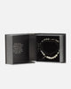 NXS Dagger Pearl Bracelet White Gold/Blue