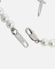 NXS Dagger Pearl Bracelet White Gold/Blue