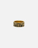 NXS Butterfly Band Ring Gold/Black