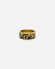 NXS Butterfly Band Ring Gold/Black