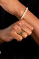 NXS Butterfly Band Ring Gold/Black