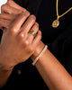 NXS Butterfly Band Ring Gold/Black