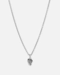 NXS Wing Necklace White Gold