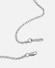 NXS Wing Necklace White Gold