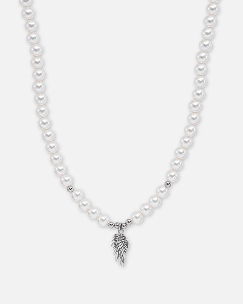 NXS Wing Pearl Chain Steel/Pearl