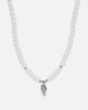 NXS Wing Pearl Chain Steel/Pearl