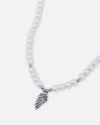 NXS Wing Pearl Chain Steel/Pearl