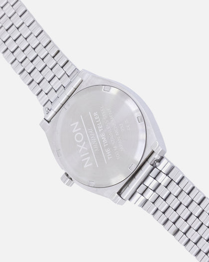 Nixon Women's Time Teller Silver/Pink