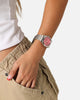 Nixon Women's Time Teller Silver/Pink