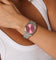 Nixon Women's Time Teller Silver/Pink
