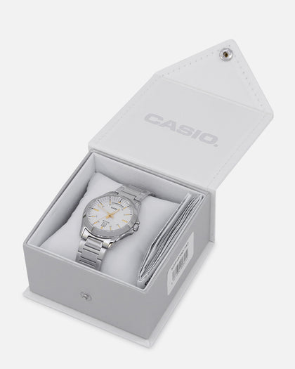 Casio MTP-1370D-7A2VDF Watch Silver/Gold