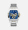 Guess Mainline Phoenix Watch Silver/Sun Blue