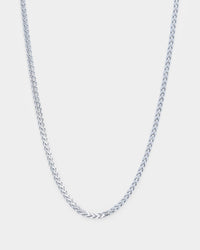 Saint Morta 4mm Franco Chain White Gold