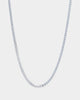 Saint Morta 4mm Franco Chain White Gold