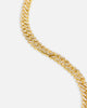Saint Morta 6mm Iced Cuban Prong Bracelet Iced Gold