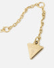 Guess Mainline Women's Modern Love Central Knot Necklace Yellow Gold