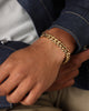 Saint Morta 10mm Cuban Bracelet Gold