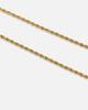 Saint Morta Chilli Rope Necklace Gold/Red
