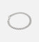 Saint Morta Flat Cuban Snake Bracelet Stainless Steel