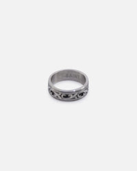Saint Morta Heraldry Band Ring Stainless Steel