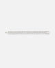 Saint Morta 14mm Interlink Bracelet Iced White Gold