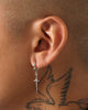 Saint Morta Dagger Earring White Gold
