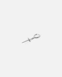 Saint Morta Dagger Earring White Gold