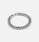 Saint Morta 12mm Double Link Bracelet White Gold