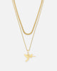 Saint Morta Franco Rope Cupid Chain Set Gold