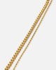 Saint Morta Franco Rope Cupid Chain Set Gold