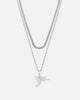 Saint Morta Franco Rope Cupid Chain Set White Gold